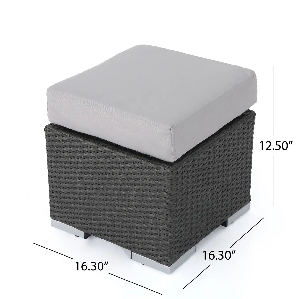 Santa Rosa - Outdoor Lounge Ottoman - Best Buy Furniture