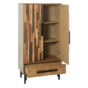 60" Tall Storage Cabinet with Drawer
