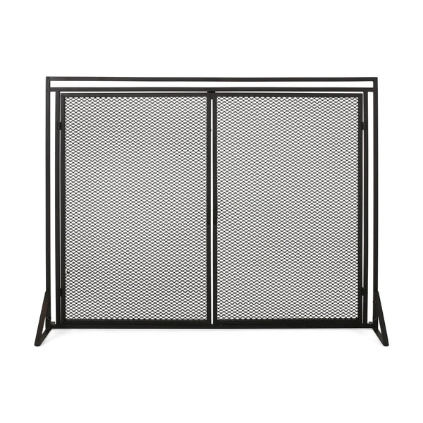 Samantha - Iron Fireplace Screen 2 Door Design - Best Buy Furniture