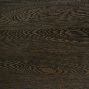 Blakely - Leaf Dining Table With Tapered Legs Accents - Ash Brown