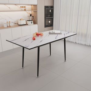 Modern Extendable Dining Table And Chair Set