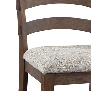 Pascaline - Rustic Side Chair (Set of 2) - Gray / Brown - Best Buy Furniture
