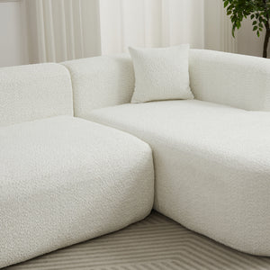 109.4" Modular Sectional Sofa in Beige