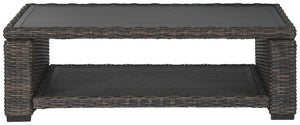 Grasson Lane - Rectangular Cocktail Table - Brown - Best Buy Furniture