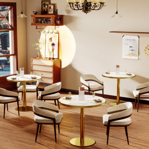 31.5" Round Modern Tulip Dining Table