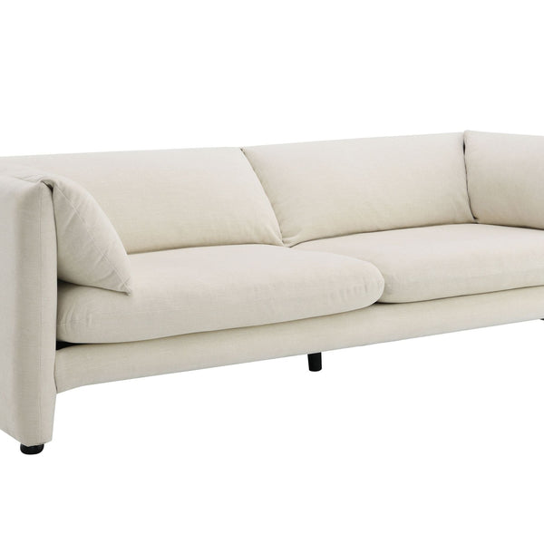 Jaeda Beige Boucle Sofa