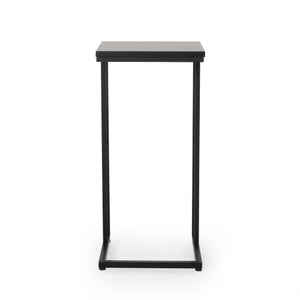 Essex Set of 2 Modern Black Metal End Tables