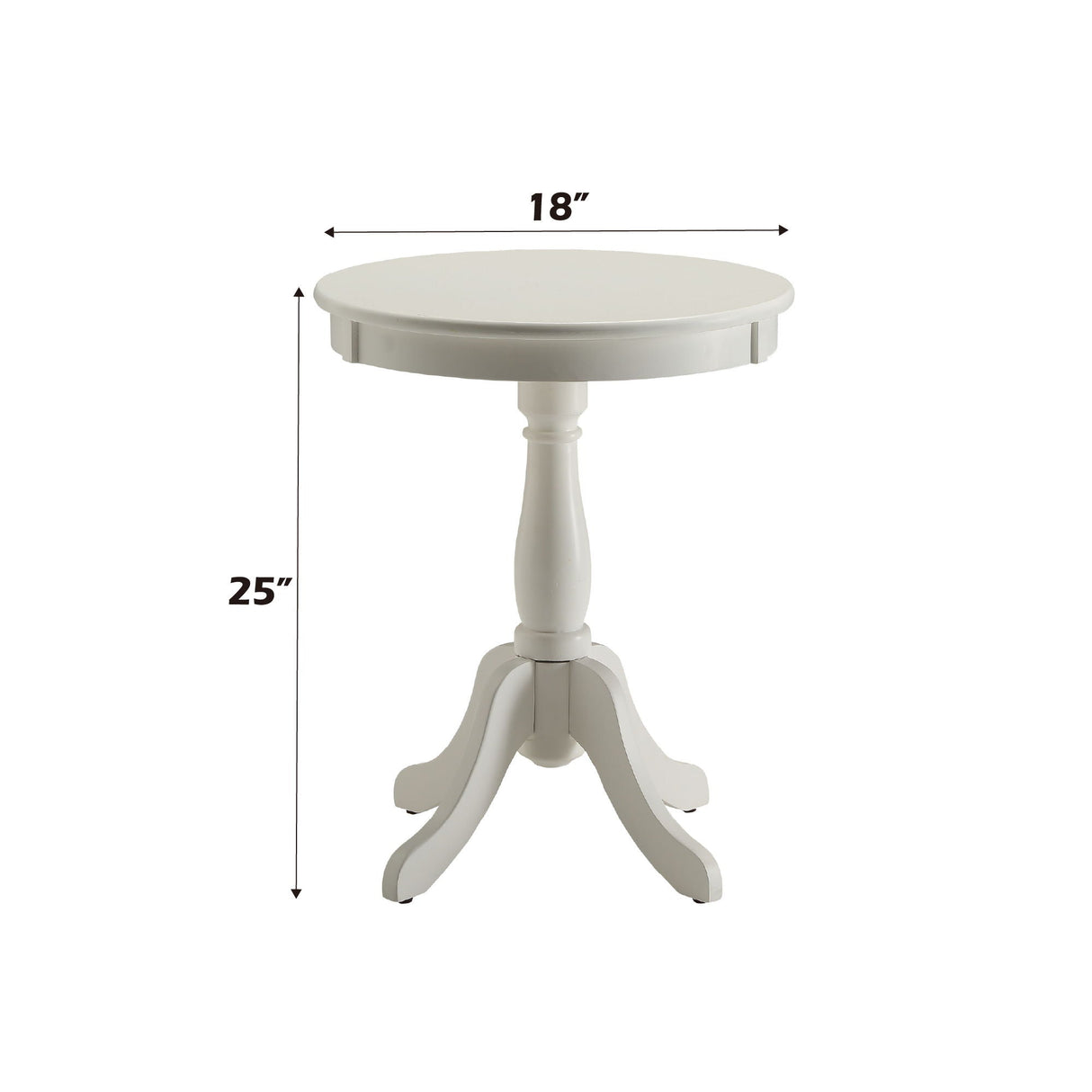 Alger - Accent Table - White - Best Buy Furniture