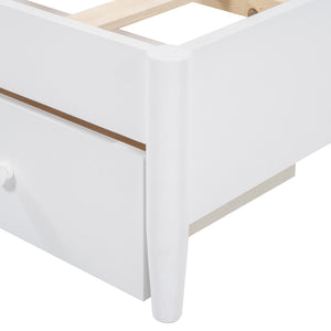 Platform Bed With 2 Big Drawers & Trundle