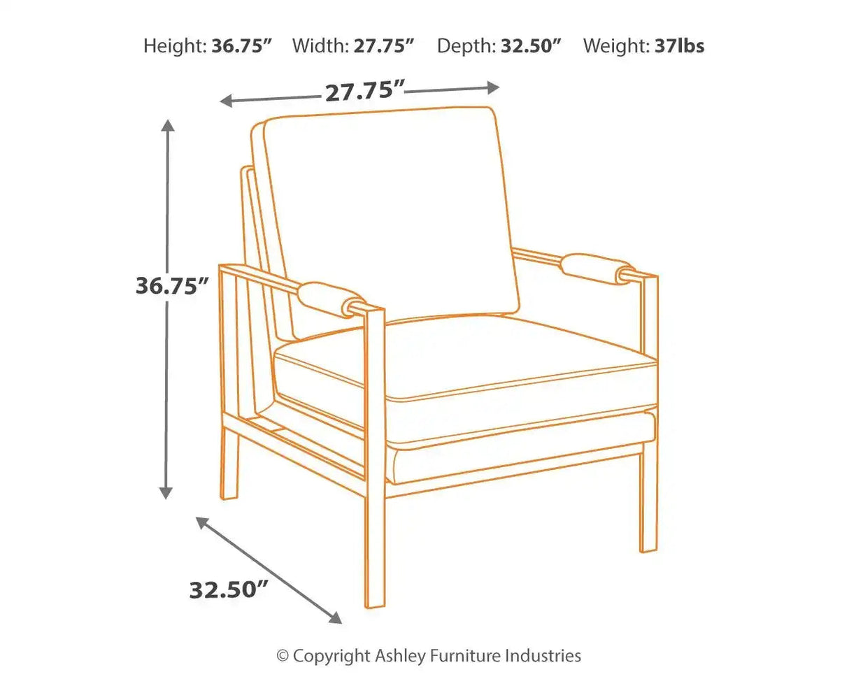Peacemaker - Accent Chair - Brown - Best Buy Furniture