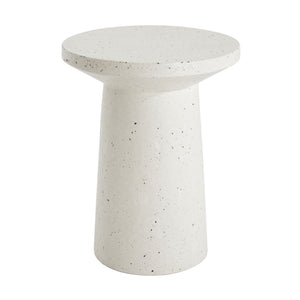 Terrazzo - Outdoor Side Table - White