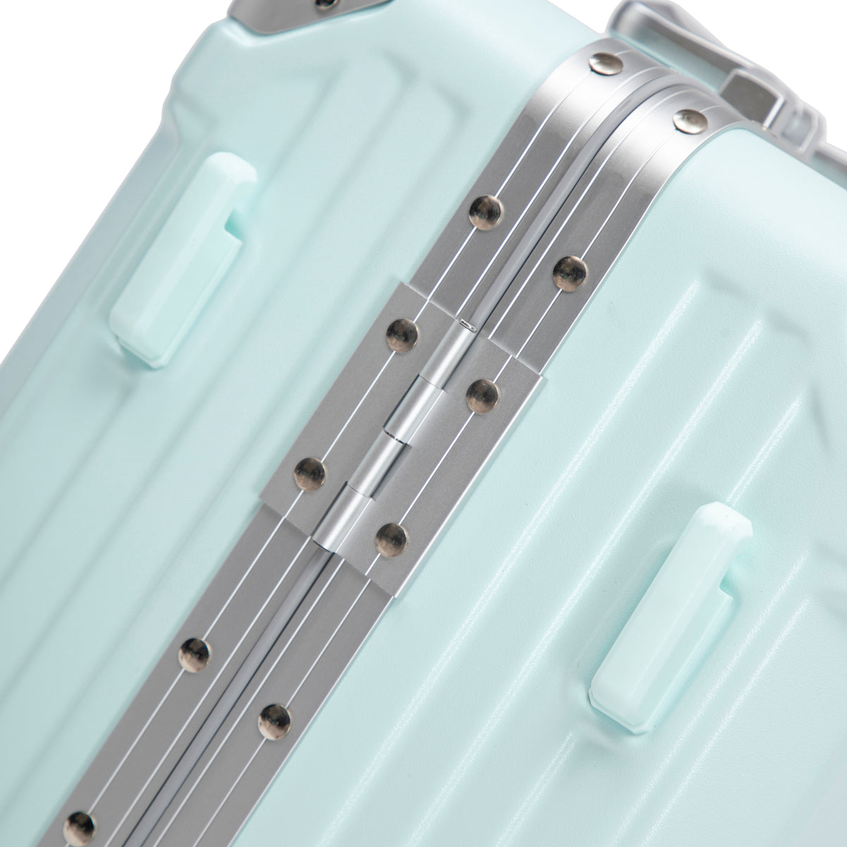 20 Inch Carry On Luggage, Aluminum Frame ABS Hard Shell Suitcase
