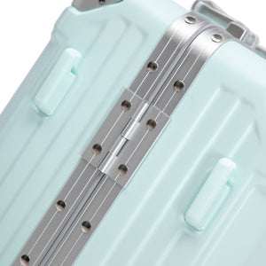 20 Inch Carry On Luggage, Aluminum Frame ABS Hard Shell Suitcase