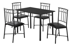5 Pieces Dining Table Set, Small, Rectangular - Best Buy Furniture