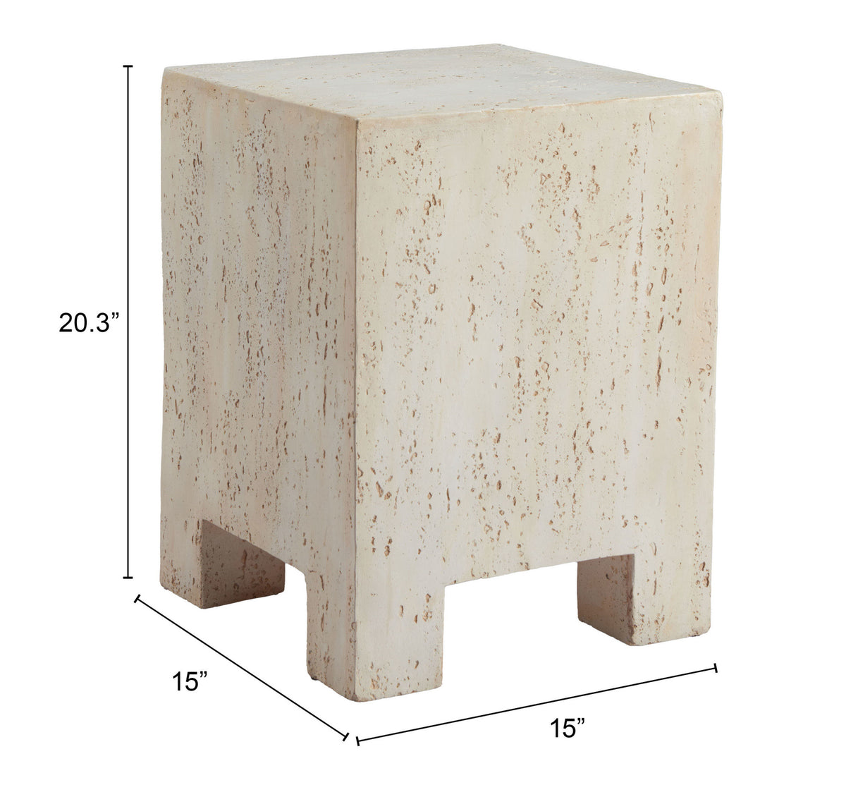 Zuo Modern Kitara Side Table