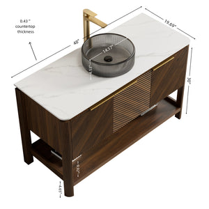 Indigo 48" Bathroom Vanity & Sink