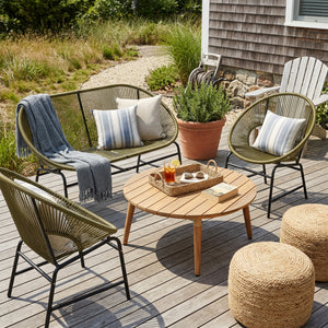 Nusa Outdoor Patio 4-Pcs Chat Set