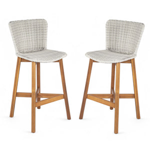Lymington Outdoor Bar Stool Set of 2