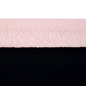 Storage Ottoman Bench For End Of Bed Legs, Modern Camel Faux Fur Entryway Bench Upholstered Padded With Storage For Living Room Bedroom