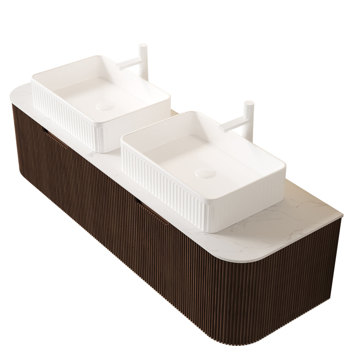 Dina 60" Bathroom Vanity with Sinks