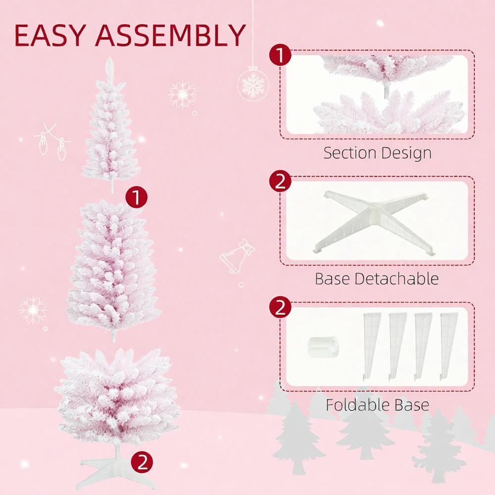 Snow Flocked Artificial Christmas Tree