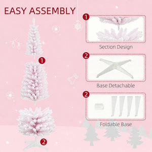 Snow Flocked Artificial Christmas Tree