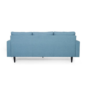 Jenny - Contemporary Tufted Fabric 3 Seater Sofa