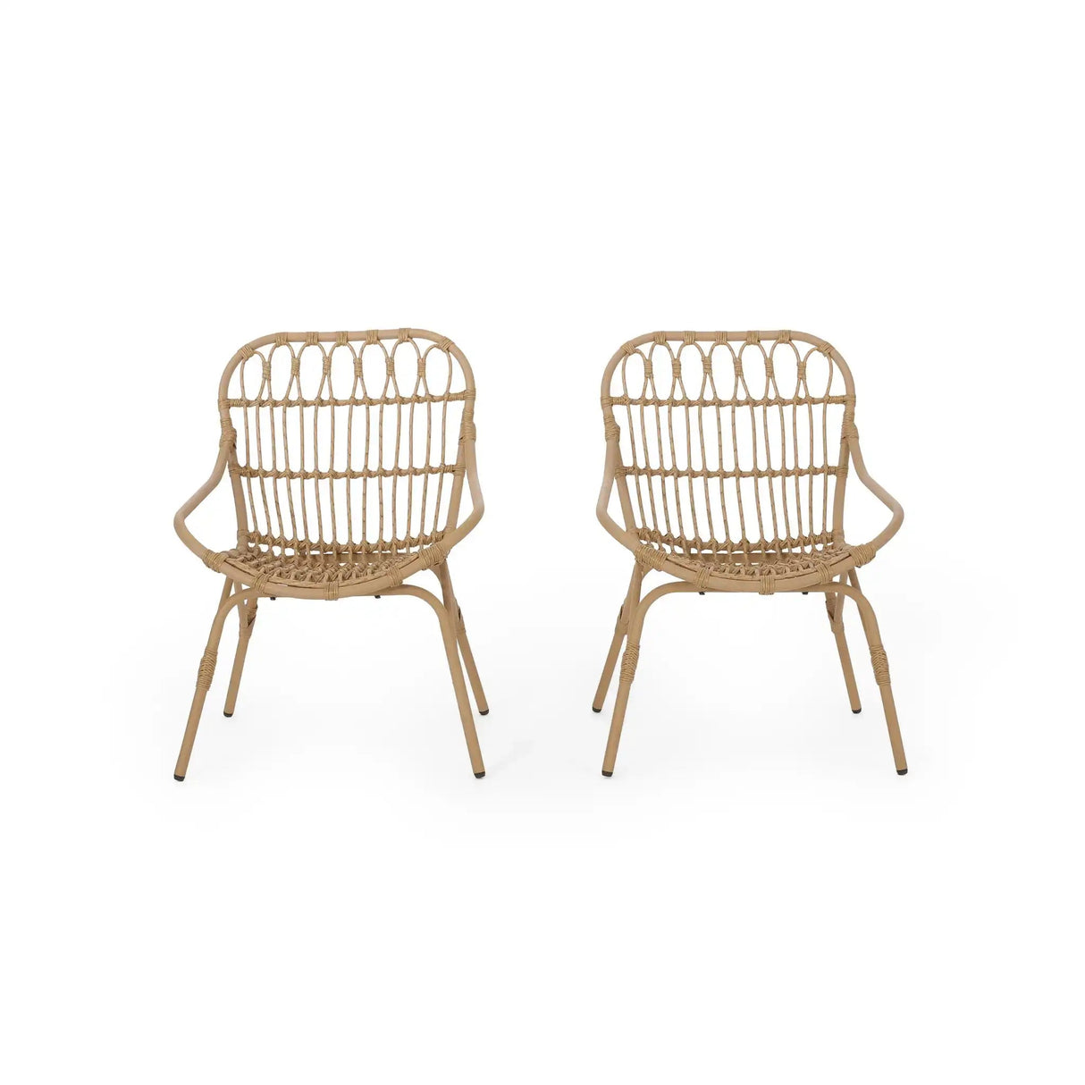 Monsoon - Outdoor Accent Chair With Open Weave Design - Best Buy Furniture