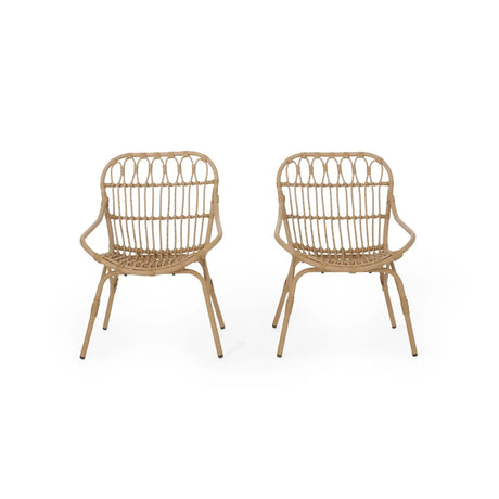 Monsoon - Outdoor Accent Chair With Open Weave Design - Best Buy Furniture