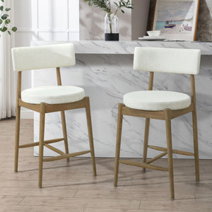 Mid Century Modern Counter Stools, Fabric Upholstered Chairs - Best Buy Furniture