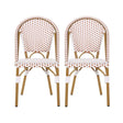 Outdoor Rattan And Aluminum French Bistro Chairs Set - Best Buy Furniture