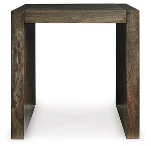 Dreggan - Square End Table - Brown - Best Buy Furniture