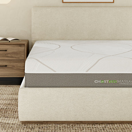 Ghostbed massage mattress hybrid profile