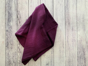 Cotton Crinkle Cloth Napkins, Set of Four