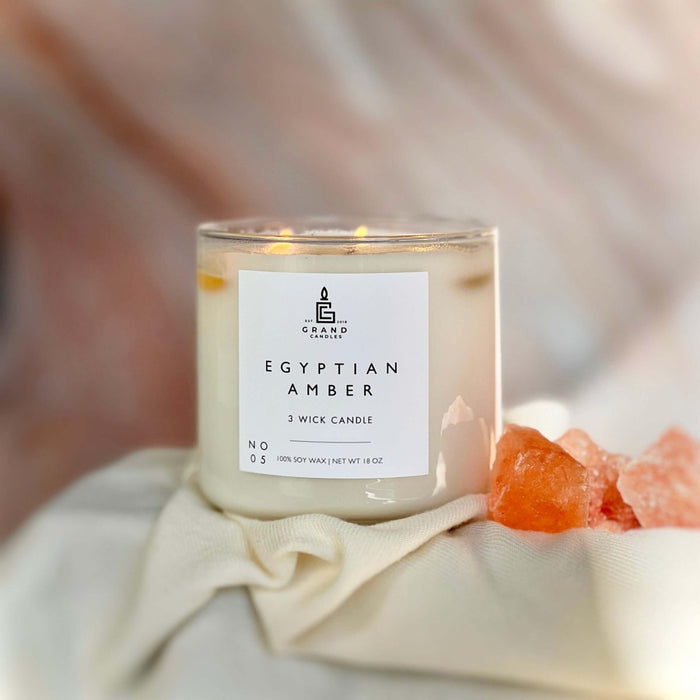 Egyptian Amber Candle | Grand Candles LLC