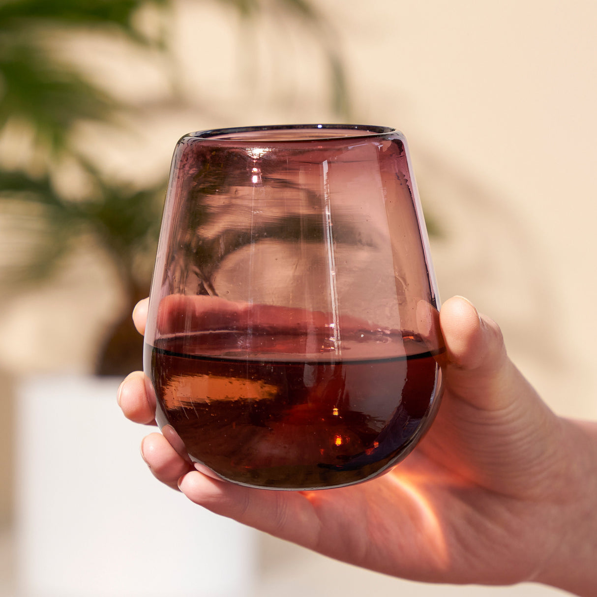 Segunda Vida Rosado Stemless Wine Glasses