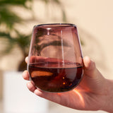 Segunda Vida Rosado Stemless Wine Glasses