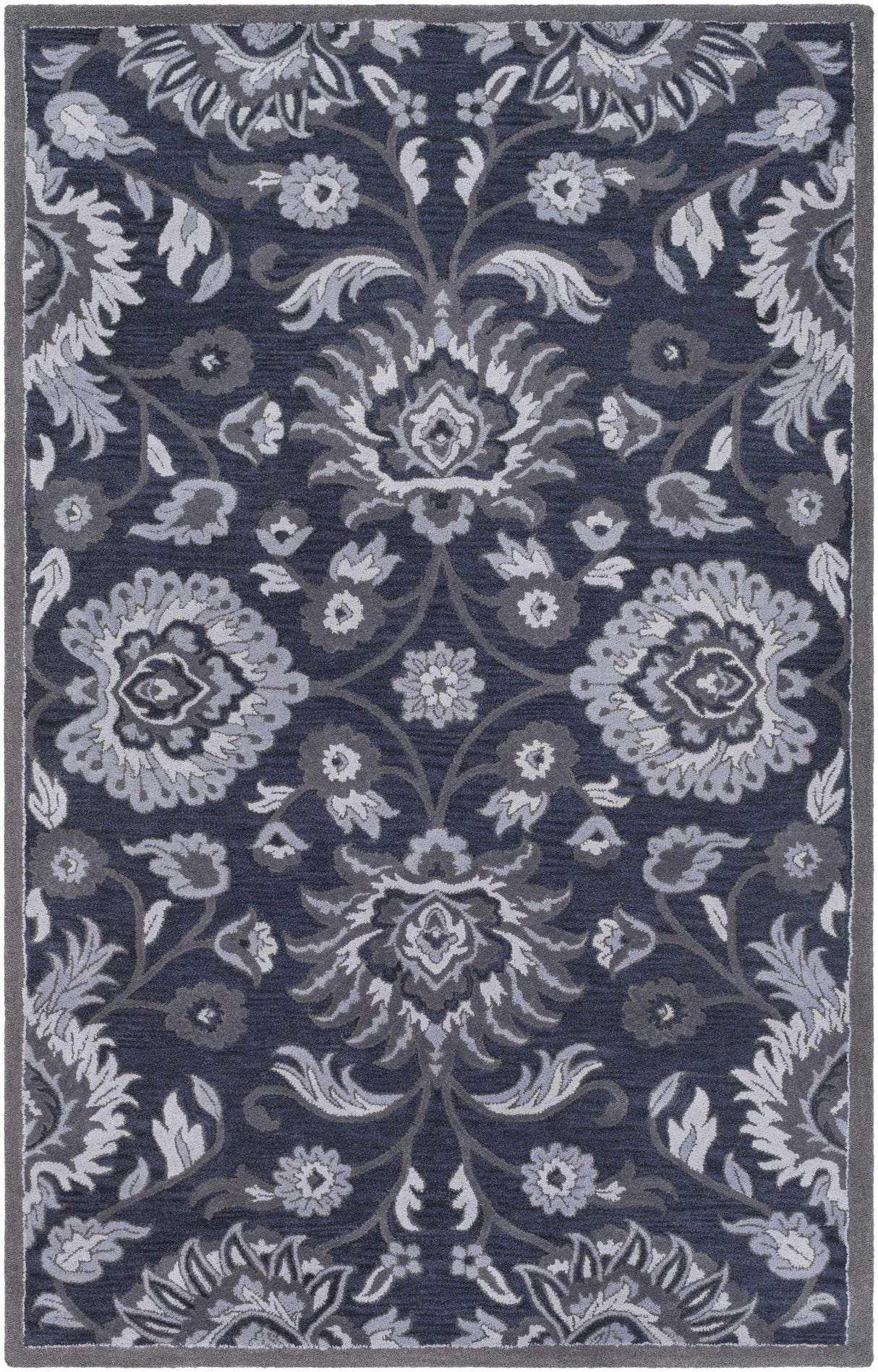 Conesus Hand Tufted Blue 1191 Area Rug - Clearance