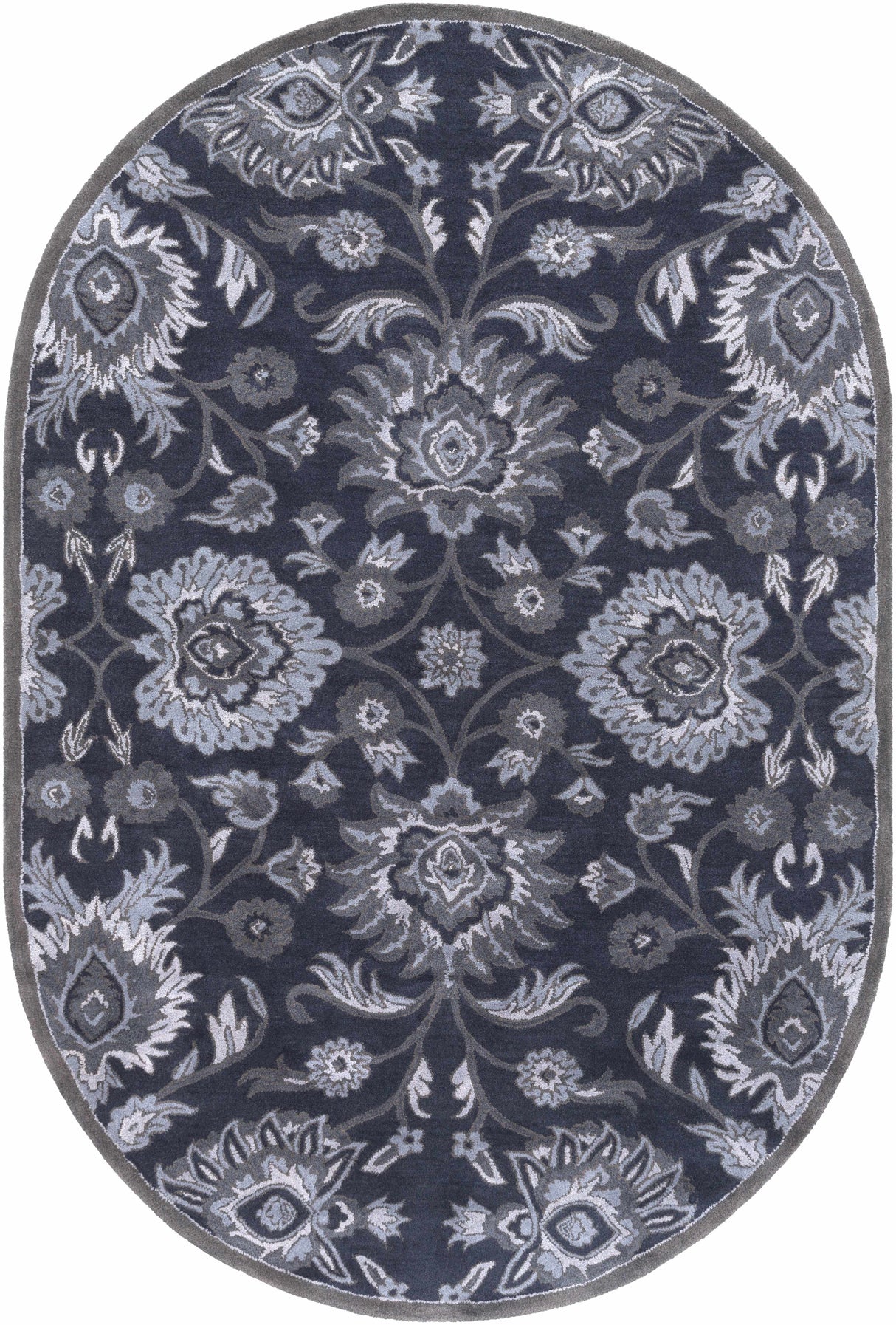 Conesus Hand Tufted Blue 1191 Area Rug - Clearance