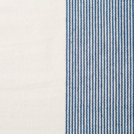 The Stripe Collection Tablecloth Natural & Elderberry
