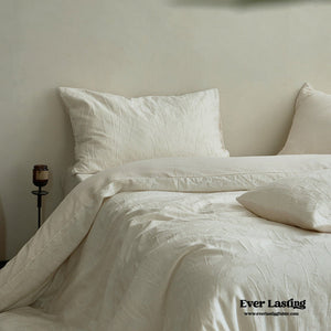 Elin Tencel Silky Jacquard Bedding Set / Bouquet