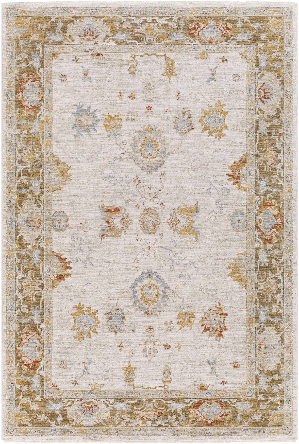 Elloree Traditional Statement Rug