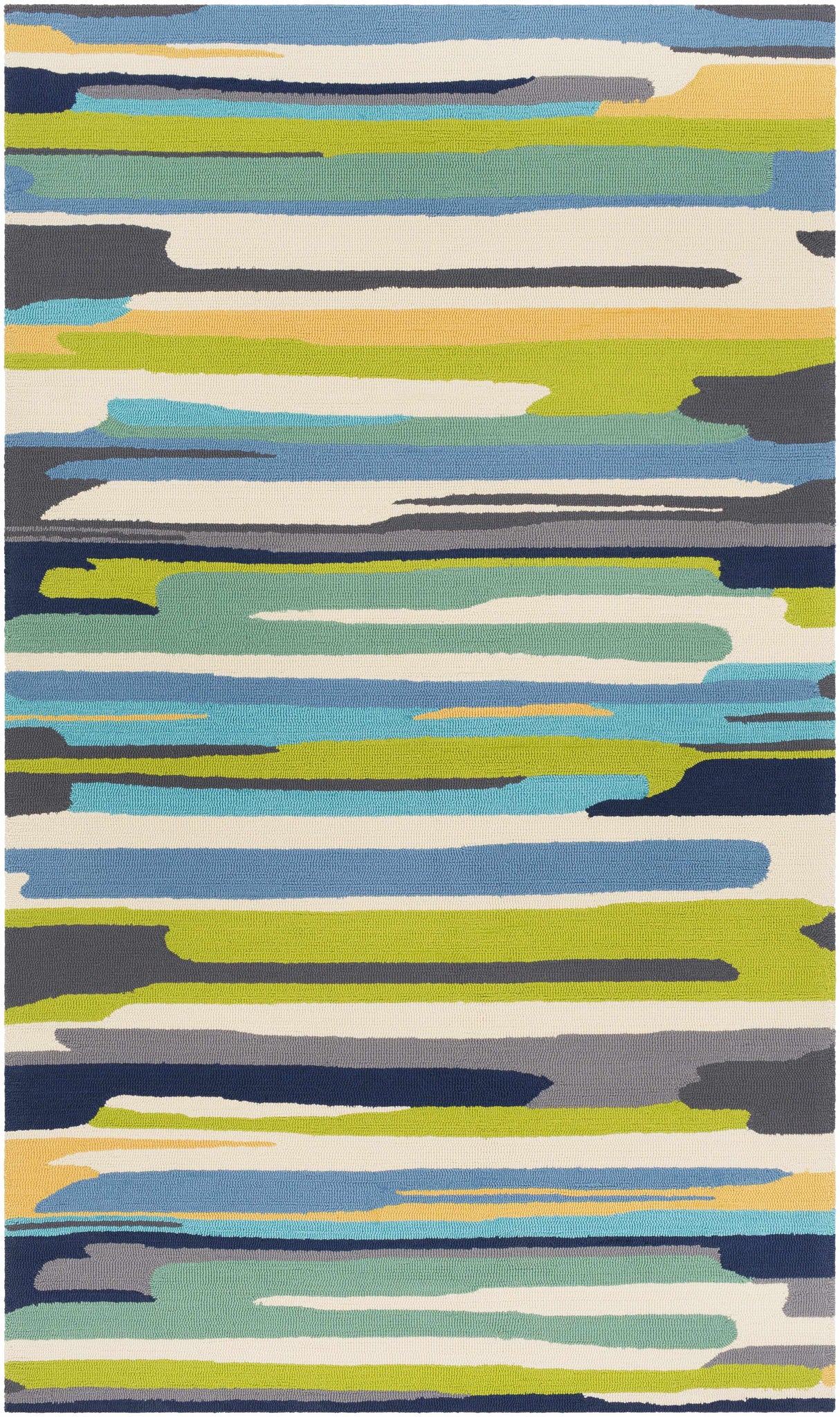Ephrata Colorful Blue Rug - Clearance