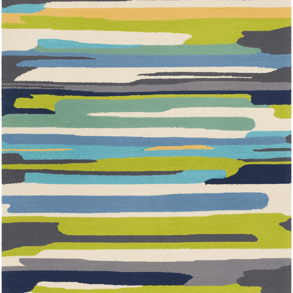 Ephrata Colorful Blue Rug - Clearance