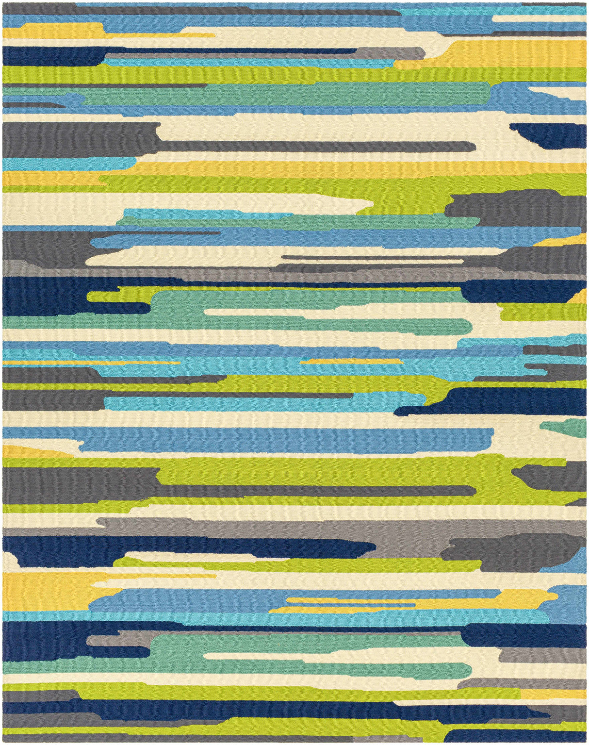 Ephrata Colorful Blue Rug - Clearance