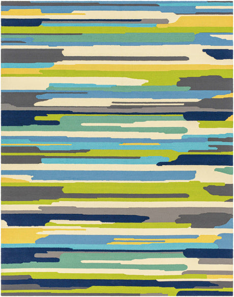 Ephrata Colorful Blue Rug - Clearance