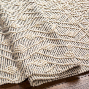 Erica Wool Rug with Tassels - Clearance