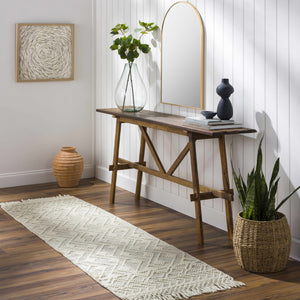 Erica Wool Rug with Tassels - Clearance