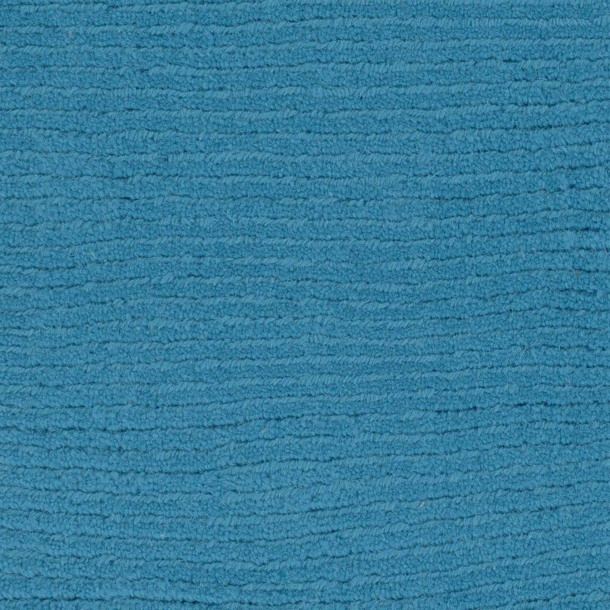 Solid Aqua Wool Carpet - Clearance