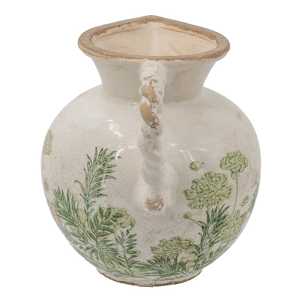 EVERGREEN DECOR Ceramic Pitcher Vase - view 4